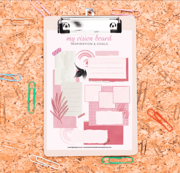 Vision Board Printable