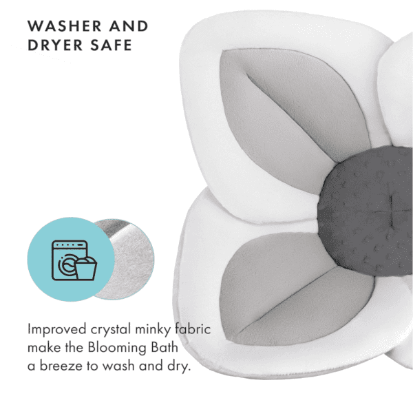 Flower Bath Mat for Newborns