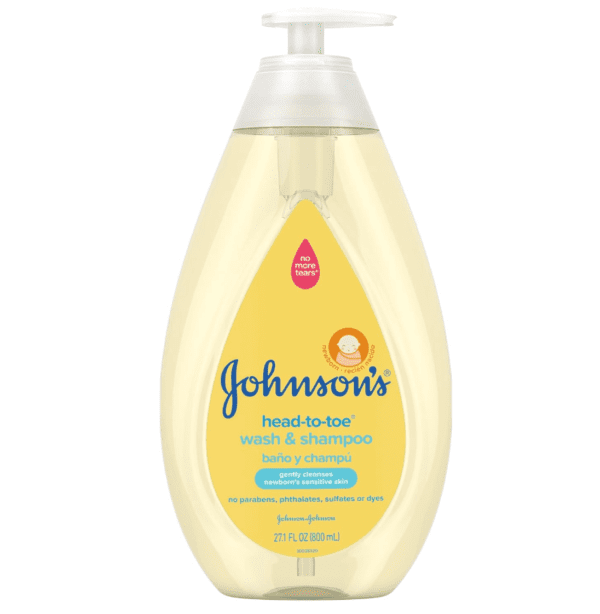 Johnson's Head-to-Toe Gentle Baby & Newborn Wash & Shampoo