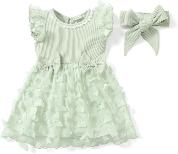 PATPAT Baby Girl Dress Tutu Dress