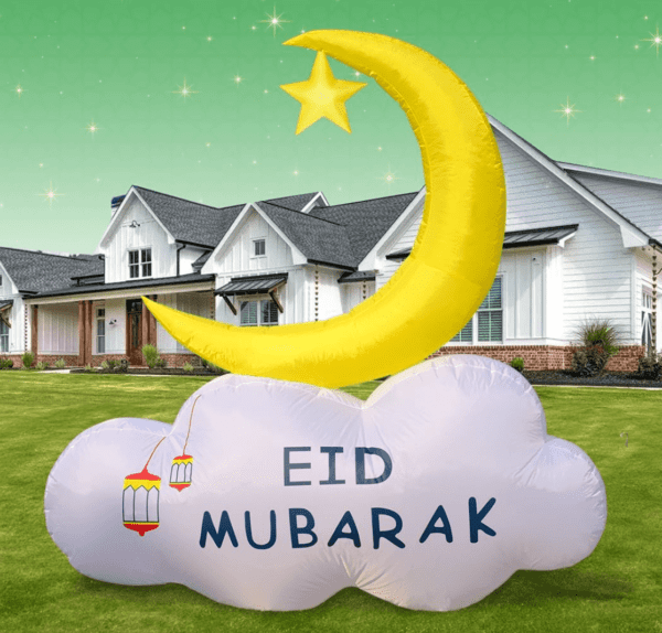 Eid Mubarak 6Ft Inflatable Decorations