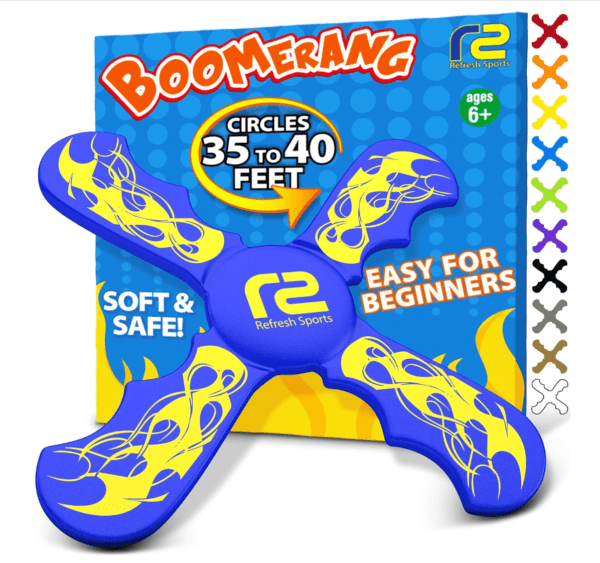 Boomerang Kids Outdoor Frisbee