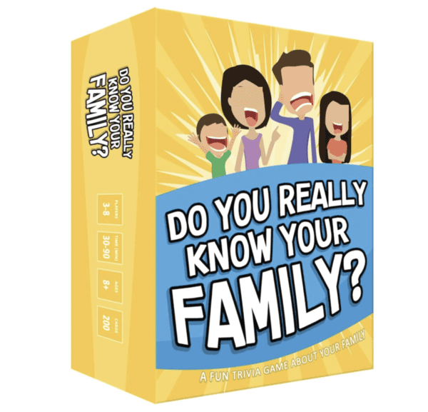 Do You Really Know Your Family? A Fun Family Game Filled with Conversation Starters and Challenges - Great for Kids, Teens and Adults