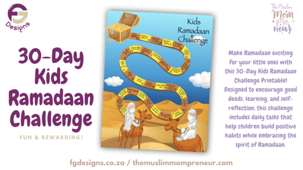 30-Day Kids Ramadaan Challenge – Fun & Rewarding!