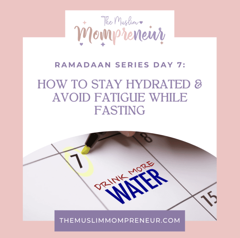 Day 7 – How to Stay Hydrated & Avoid Fatigue While Fasting