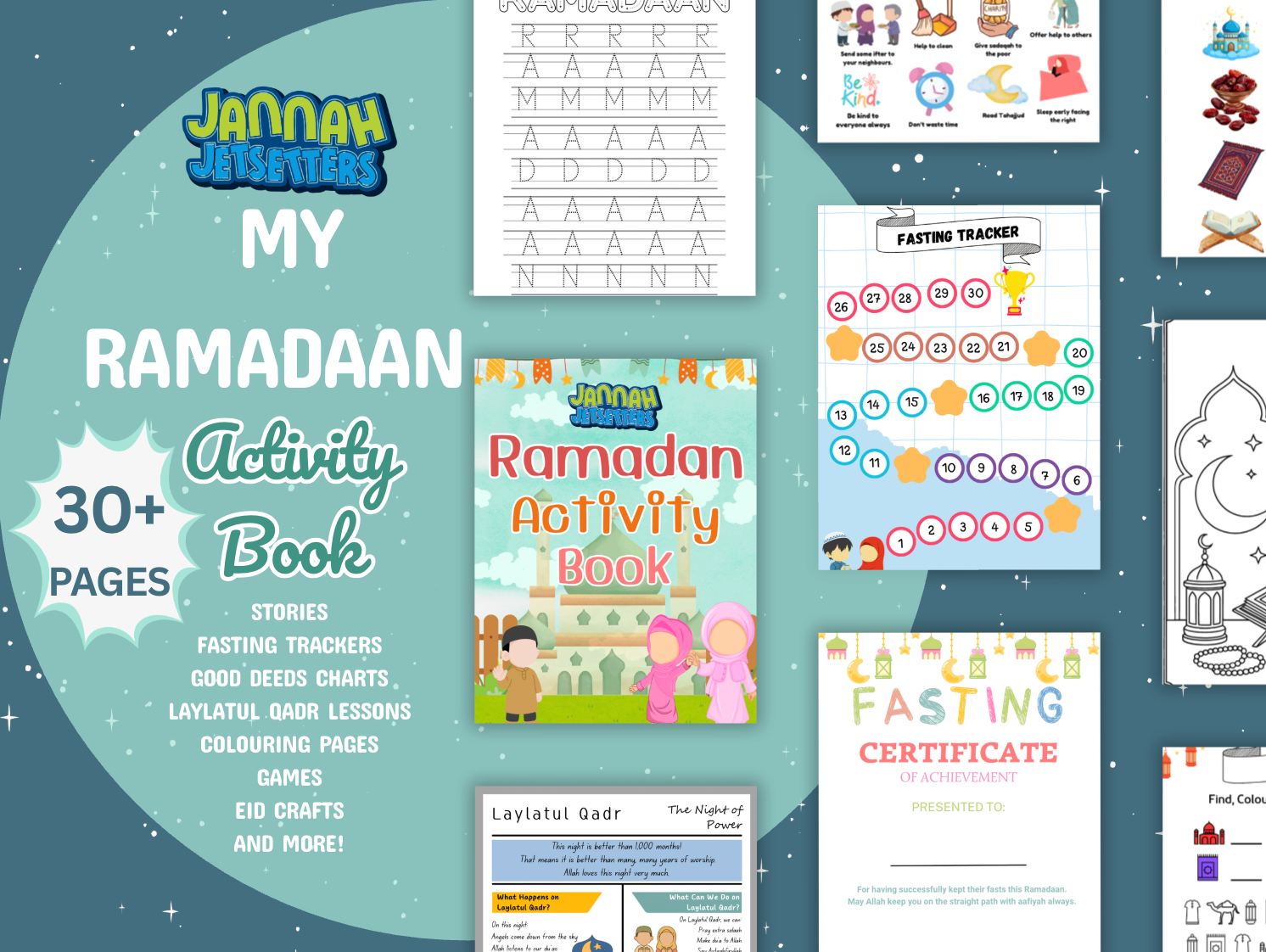 My Ramadaan Activity Pack Printable For Kids